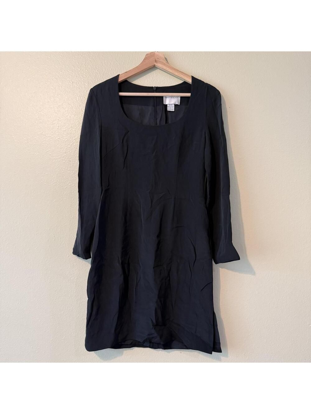 Hugo Buscati Women's Black Silk Dress S